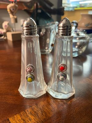 Millefiori Bejeweled S &amp; P Shakers