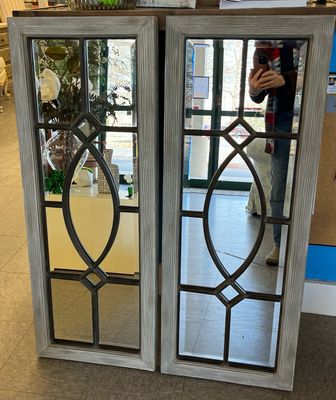 Beveled Decorative Mirrored Panels