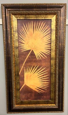 Fan Palm Framed Acrylic