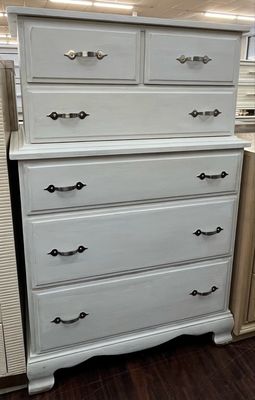 All Wood Vintage Highboy Dresser All Wood Vintage Highboy Dresser