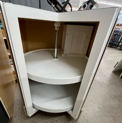 Wellborn Kitchen Cabinet Lower 2 Shelf Lazy Susan