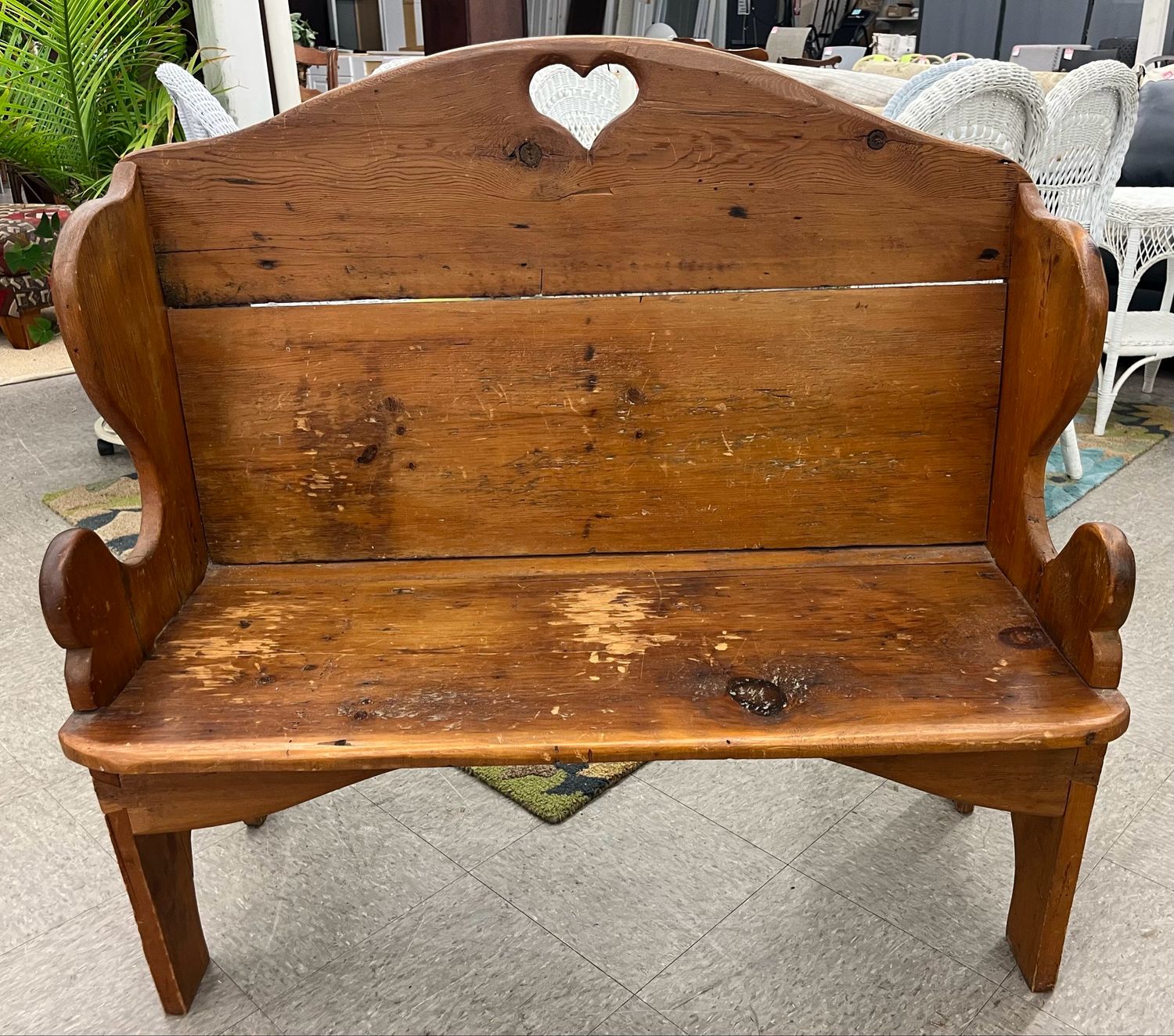 Rustic Antique Bench Rustic Antique Bench