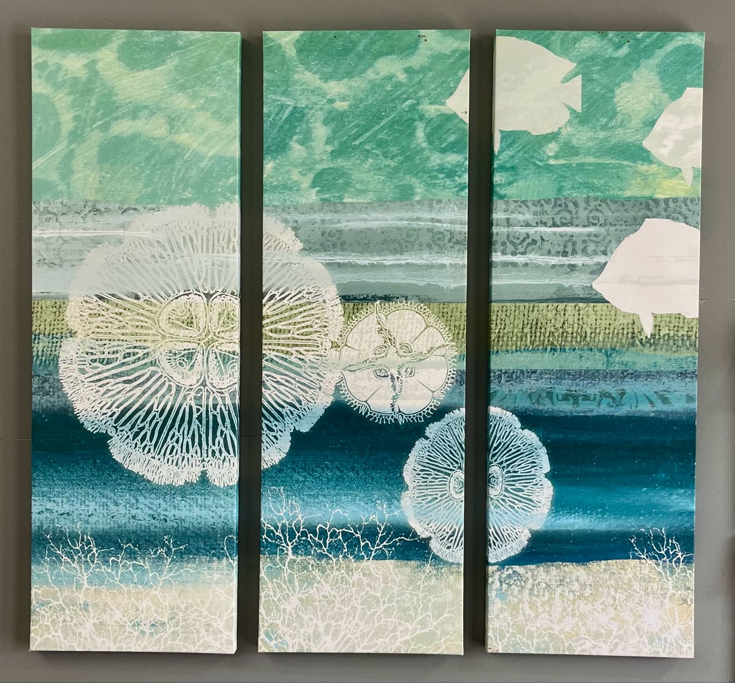 Coastal Triptych Set Coastal Triptych Set