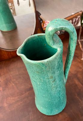 Vintage AR Cole Pottery Pitcher of NC