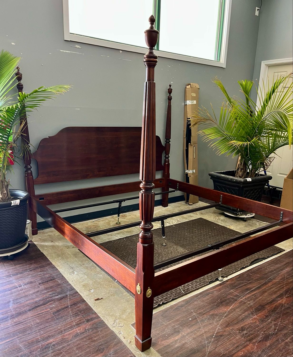 Cherry Four Poster King Size Bed Frame