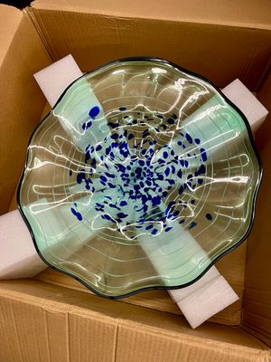 Large Hand Blown Murano Wall Art by Viz Glass