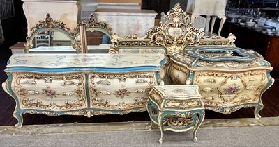 6PC Vintage Italian Baroque Rococo BR Set