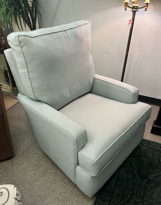 Coastal Aqua Swivel Glider