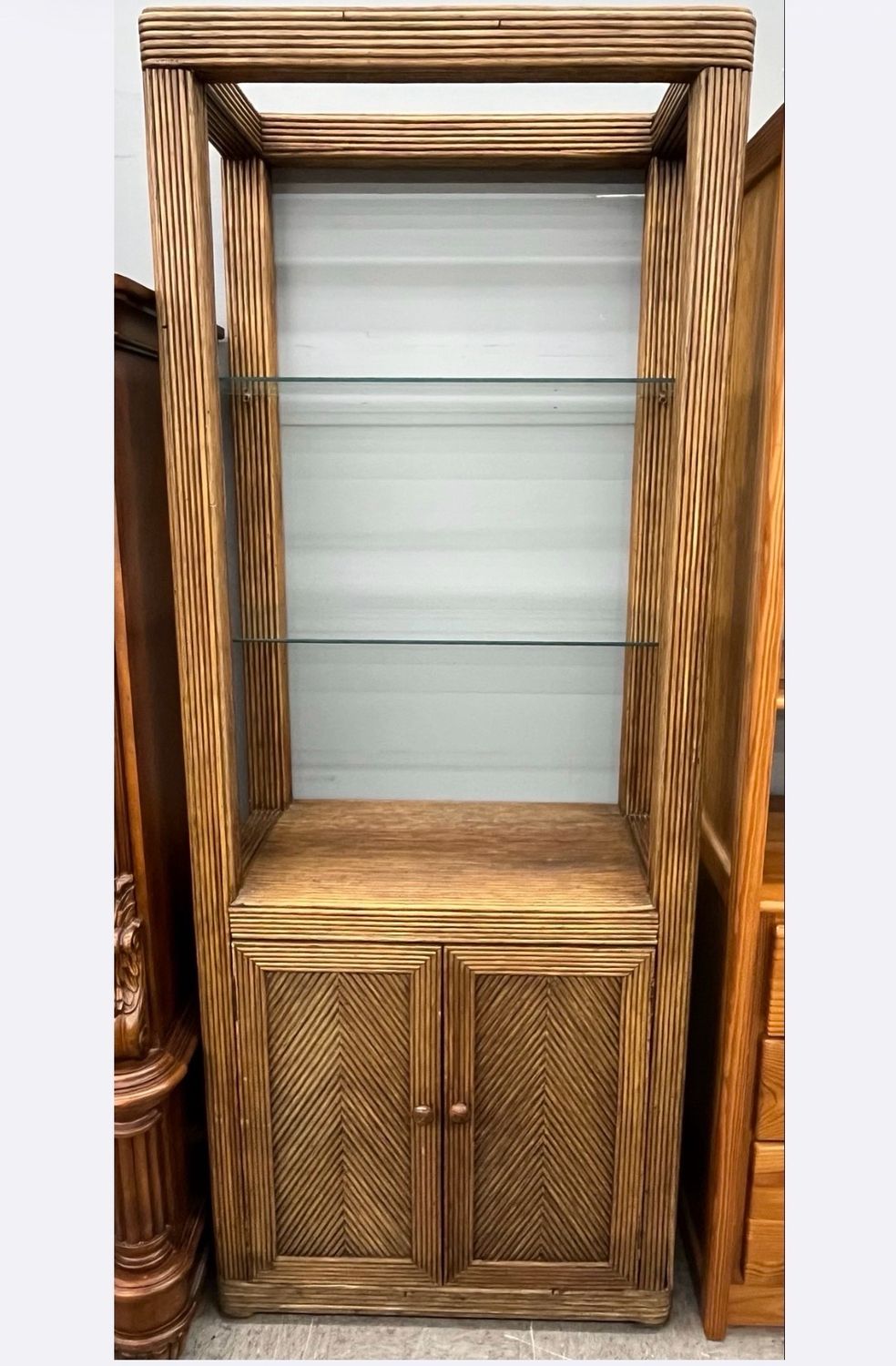 Gabriella Crespi Inspired Pencil Reed Etagere
