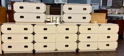 6 PC Campaign Furniture BR Set