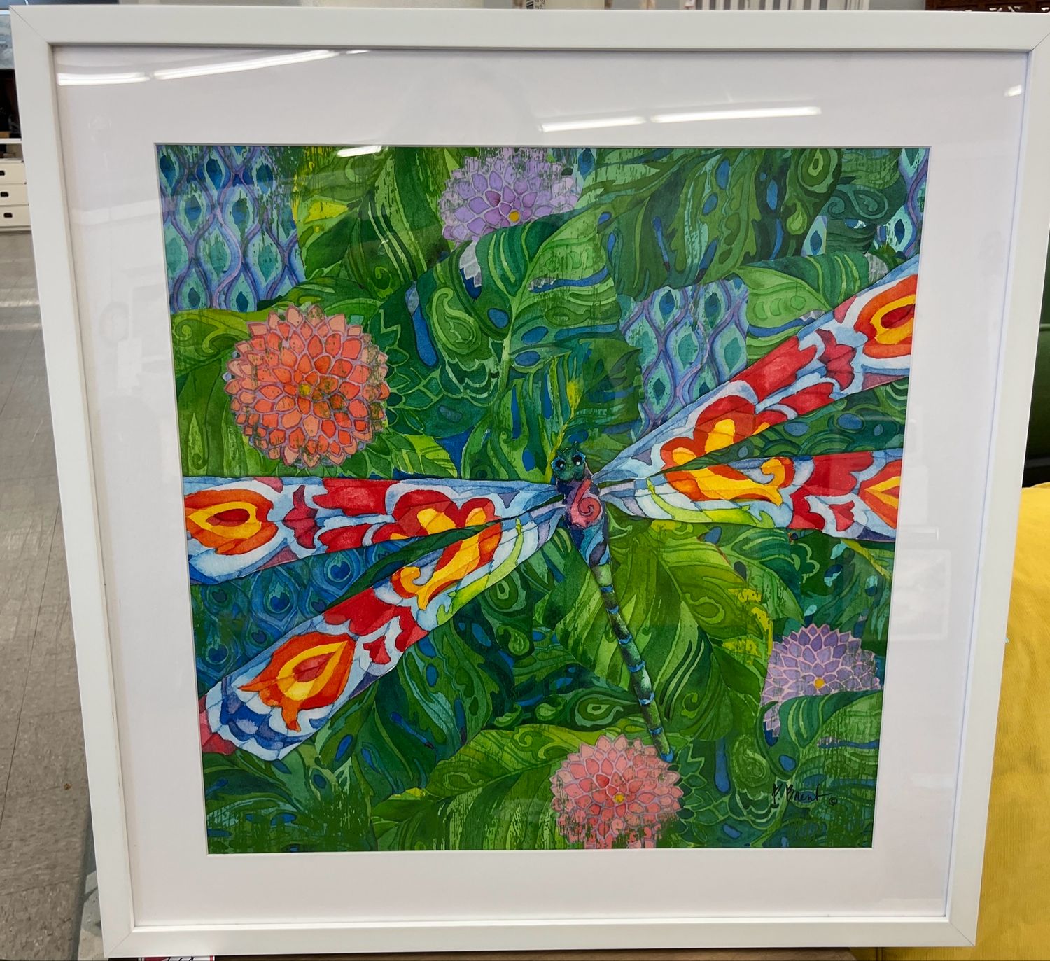 Boho Dragonfly by Paul Brent