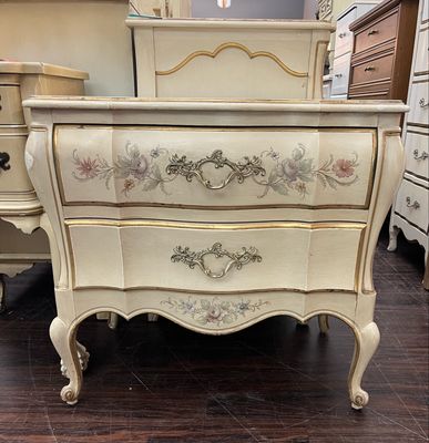 Louis XV Style French Provincial Nightstand