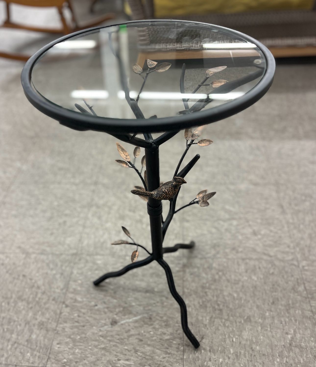 Bird &amp; Branches Accent Table by Firs Time