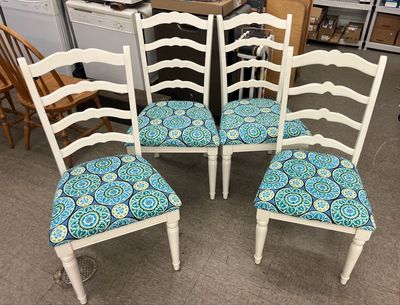 Set of 4 Coastal Dining Chairs