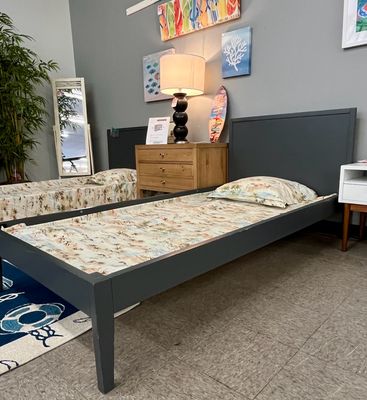 Crate &amp; Barrel Ever Simple Twin Bed