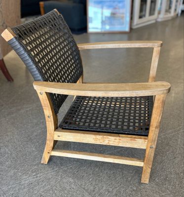Modern Woven Accent Chair by Broyhill