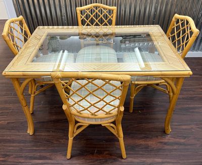 Palm Beach Regency Chinese Chippendale 5 PC Dining Set