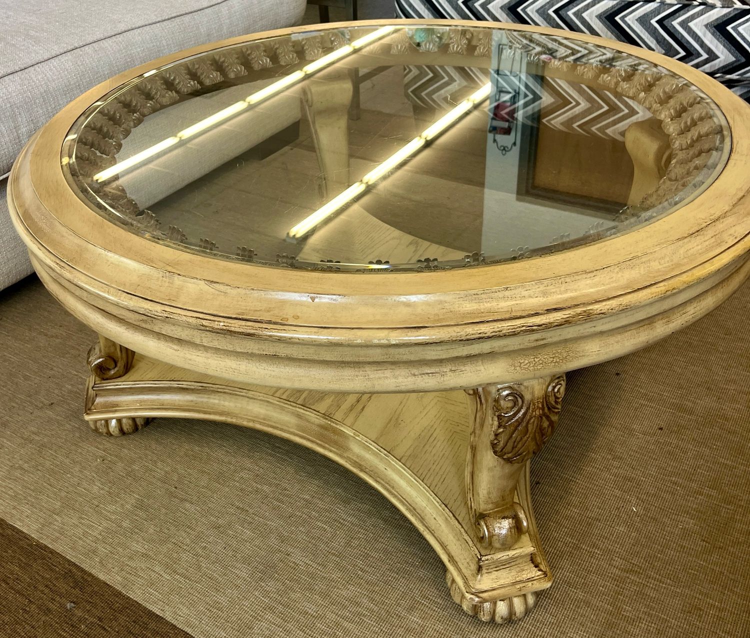 French Mediterranean Regency Coffee Table by Ashley
