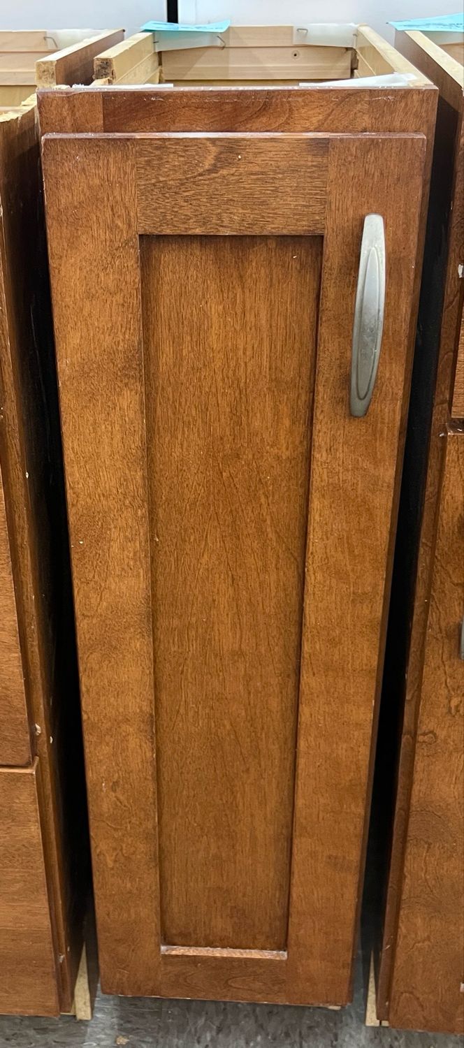 Maple Finish Base Cabinet by Bertch