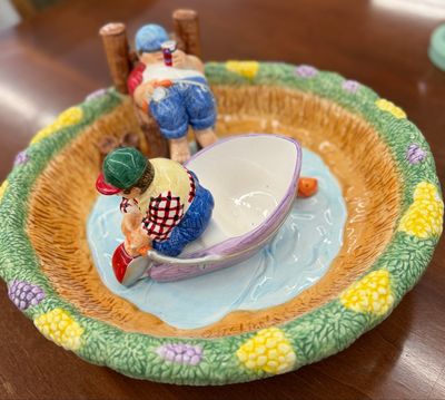 Fisherman Lake Vintage Chip &amp; Dip Set