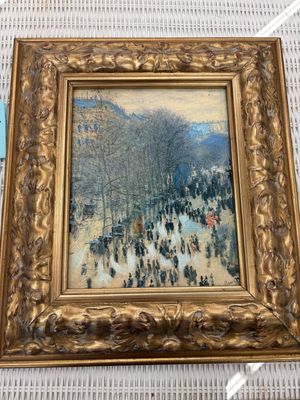 Blvd des Capacines Claude Monet Reproduction