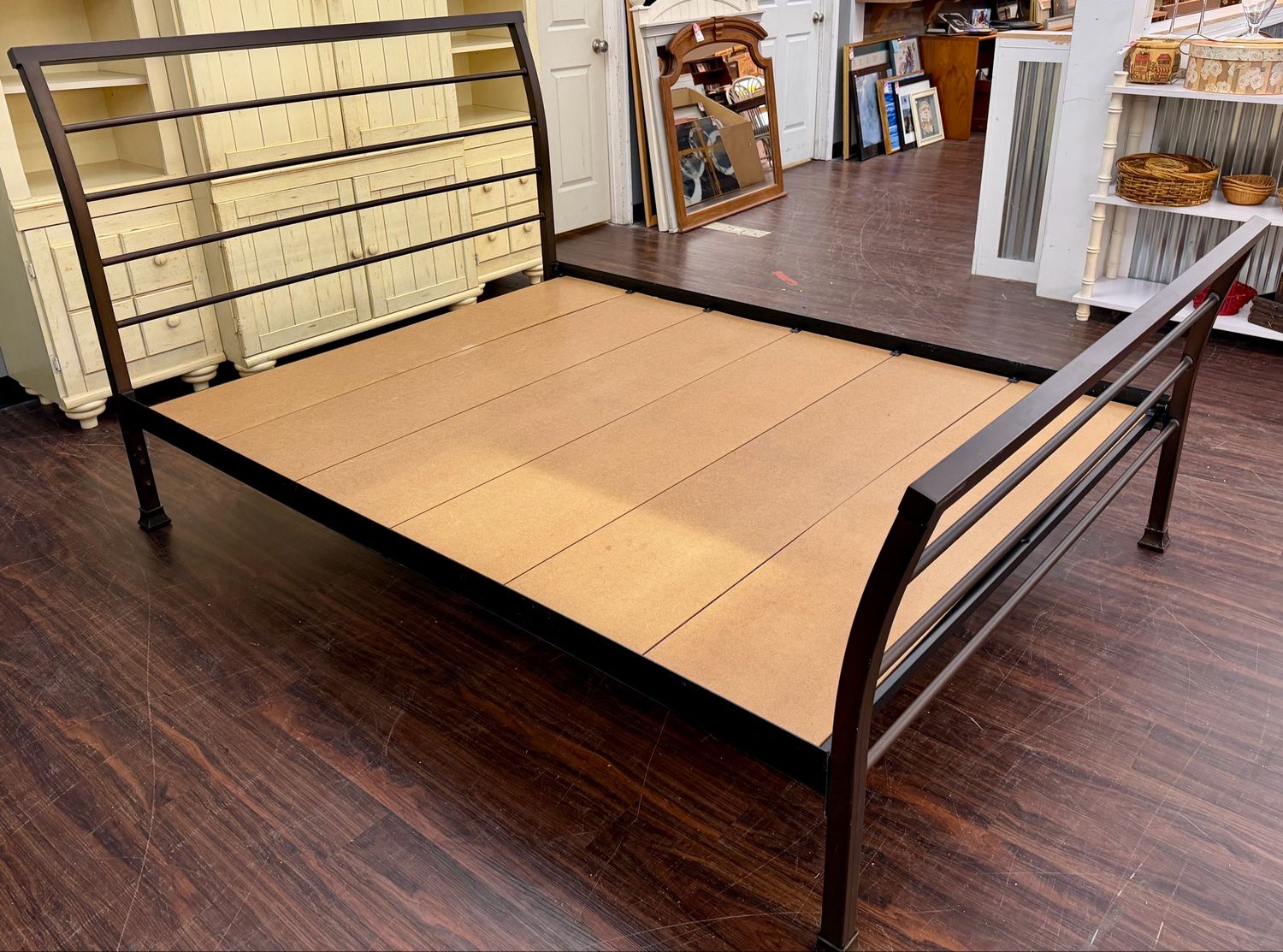 Queen Metal Platform Bed Frame