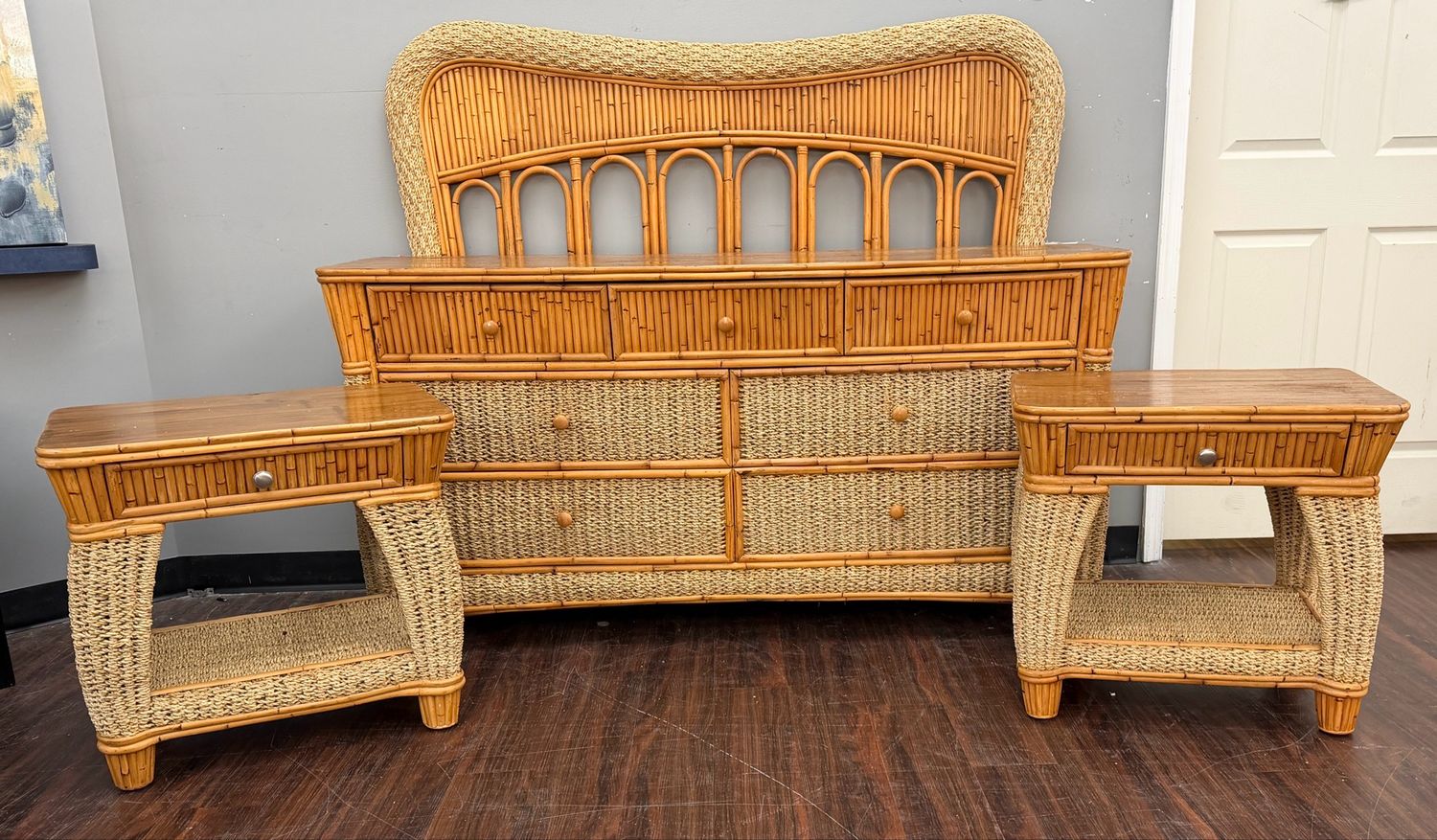 4PC Vintage Boho Queen BR Set