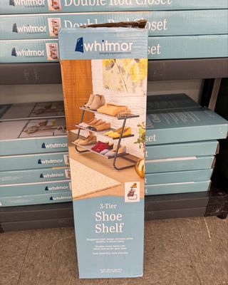 NIB 3 Tier Shoe Shelf