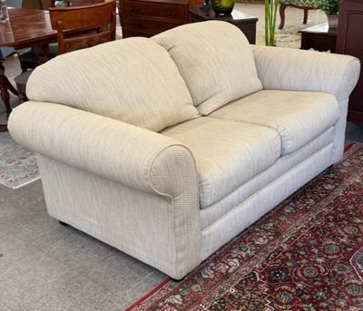 Tan Loveseat by Klaussner Tan Loveseat by Klaussner