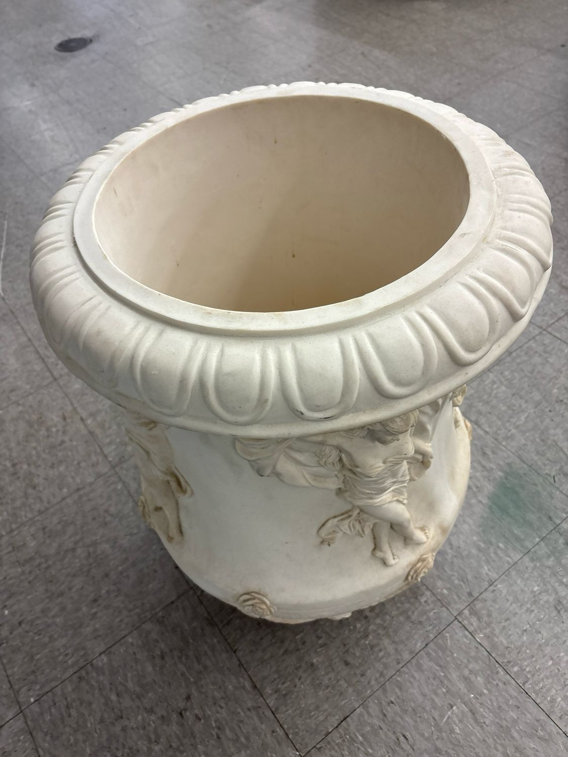 Neoclassical End Table Plant Stand Neoclassical End Table Plant Stand