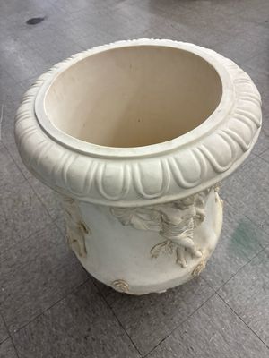 Neoclassical End Table Plant Stand