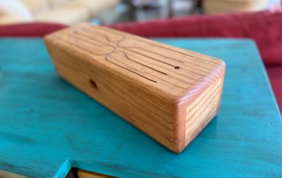 Wooden Tongue Drum by Mandile