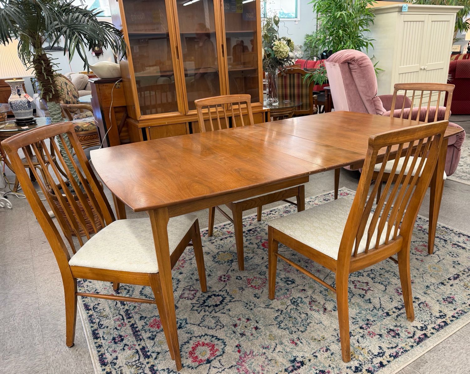9 PC MCM Danish Style Dining Set