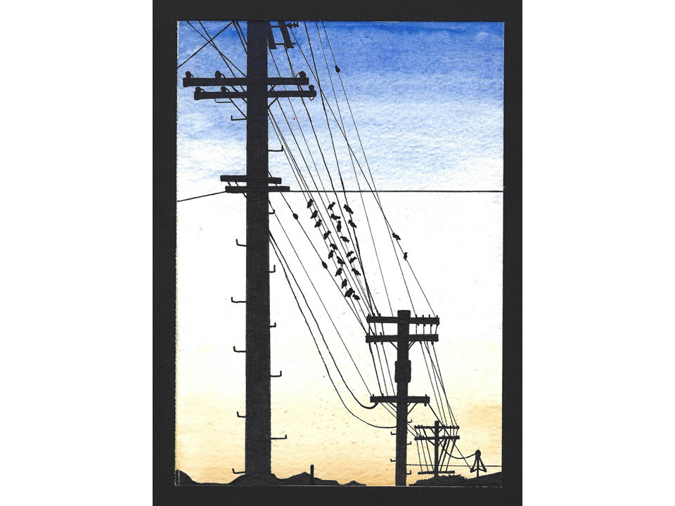 "Glendale Silhouette" Print "Glendale Silhouette" Print
