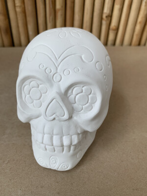 Paint Your Own Pottery - Ceramic 
 Sugar Skull Painting Kit