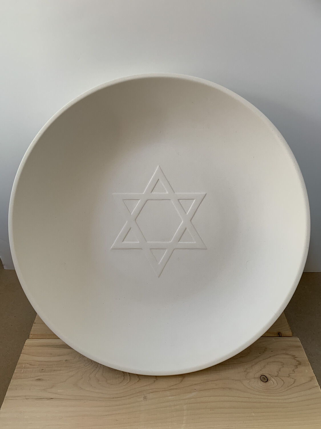 Paint Your Own Pottery - Ceramic 
 Star of David Serving Bowl Painting Kit