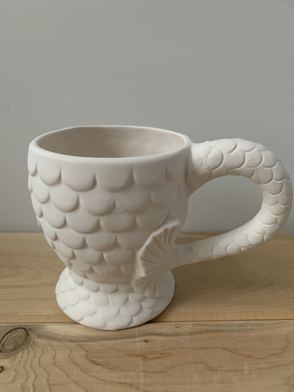 Paint Your Own Pottery - Ceramic 
 Mermaid Tail Mug Painting Kit