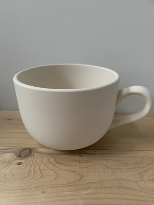 Paint Your Own Pottery - Ceramic
Jumbo Cappuccino Mug Painting Kit