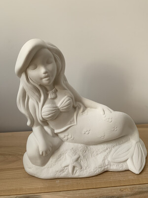 Paint Your Own Pottery - Ceramic
Mermaid Figurine Painting Kit