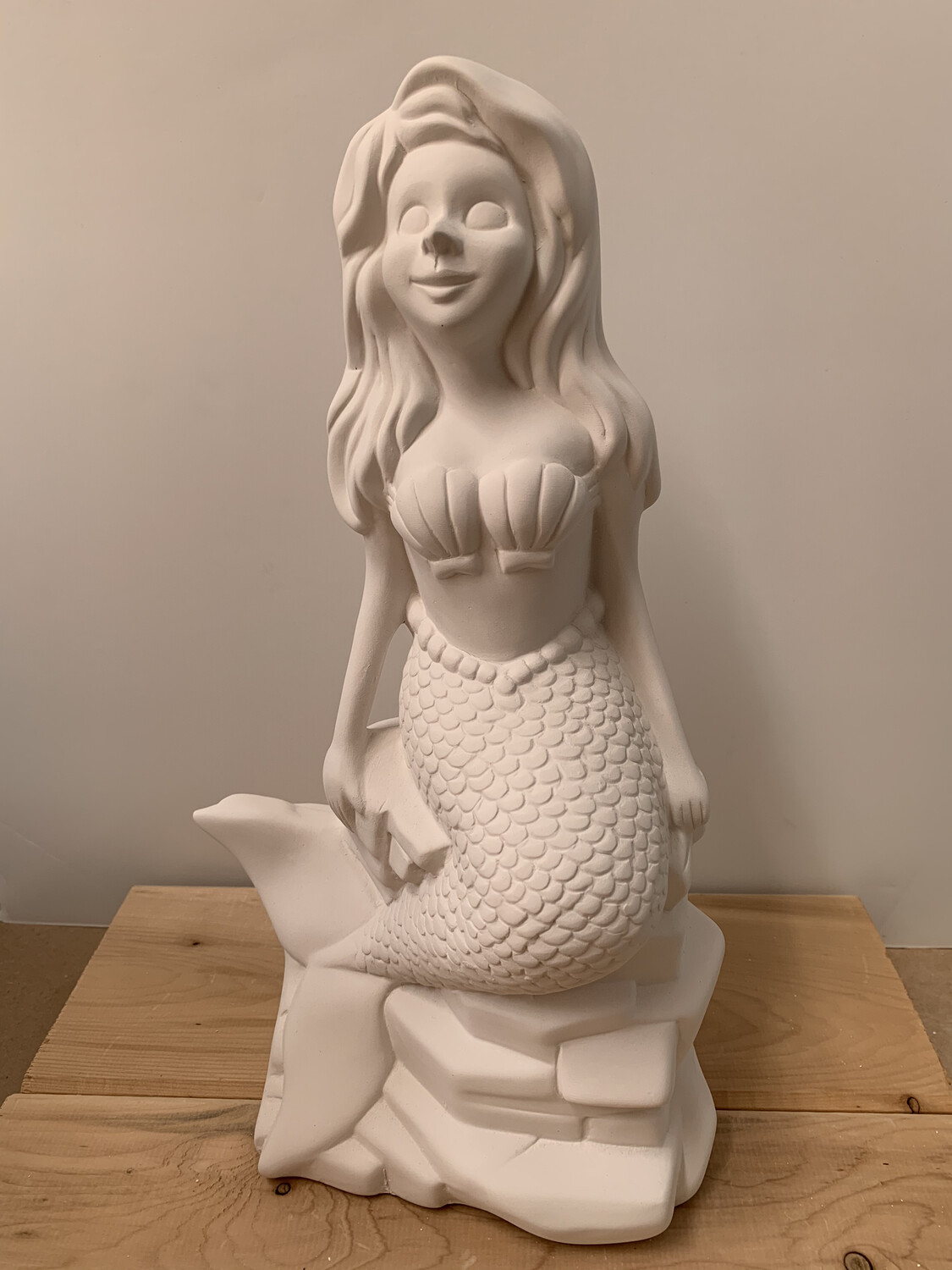 Paint Your Own Pottery - Ceramic 
 Mermaid Bank Painting Kit