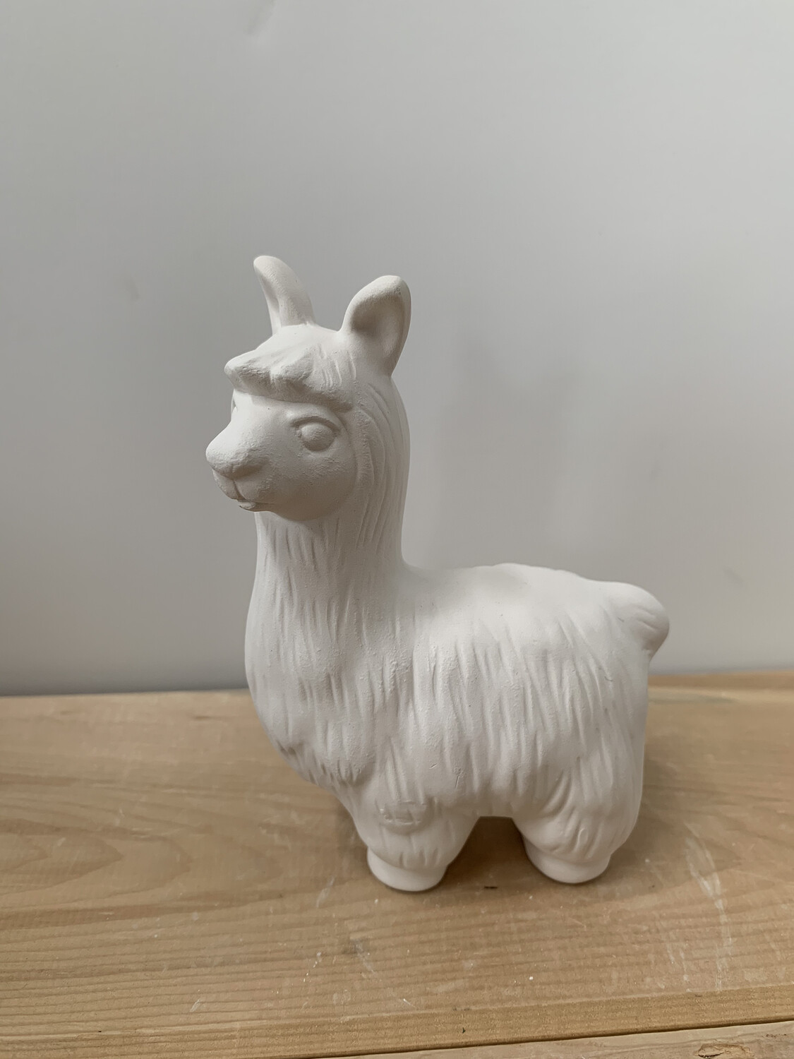 Paint Your Own Pottery - Ceramic  Llama Figurine Painting Kit