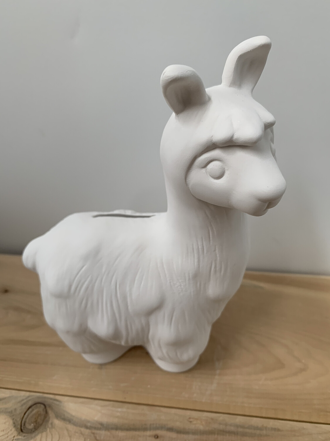 Paint Your Own Pottery - Ceramic 
 Llama Bank Painting Kit