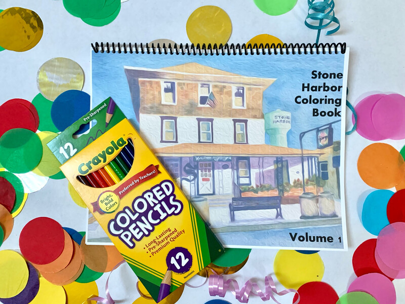 Stone Harbor NJ Coloring Book Volume 1 (Online Only)