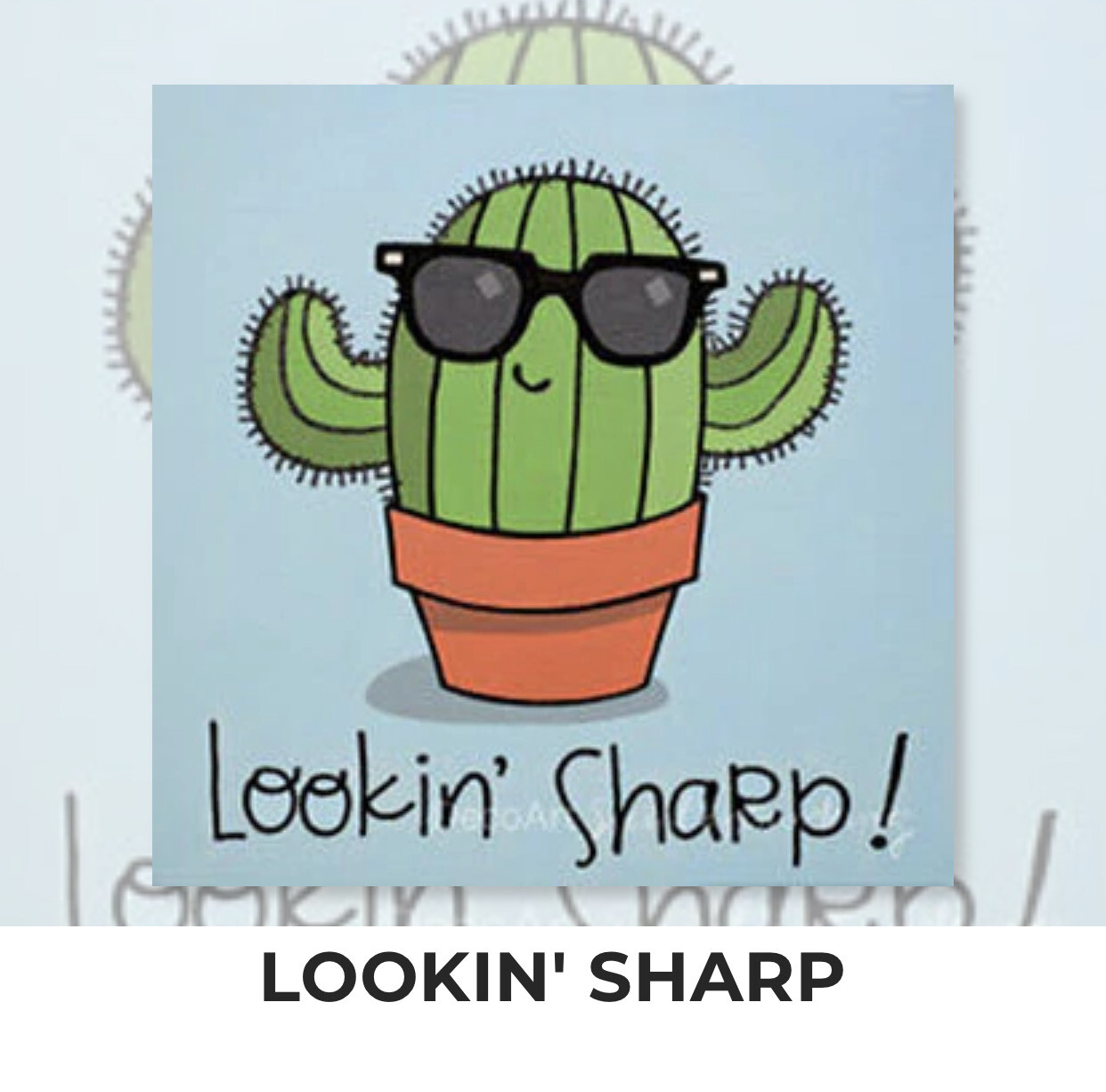 Lookin’ Sharp - Cactus KIDS Acrylic Paint On Canvas DIY Art Kit
