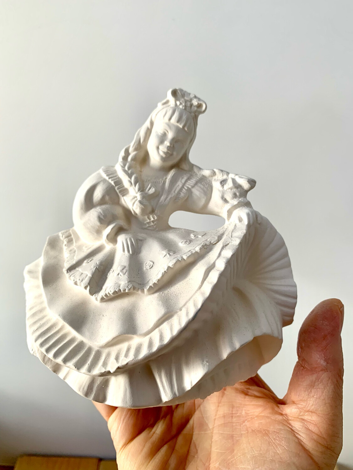 Paint Your Own Pottery - Ceramic  Irish Girl Figurine Painting Kit