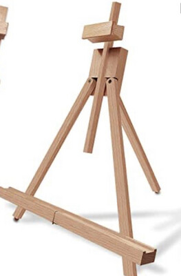 Easel For Canvas Painting (1 Easel) - For Canvas Up To 16x20 