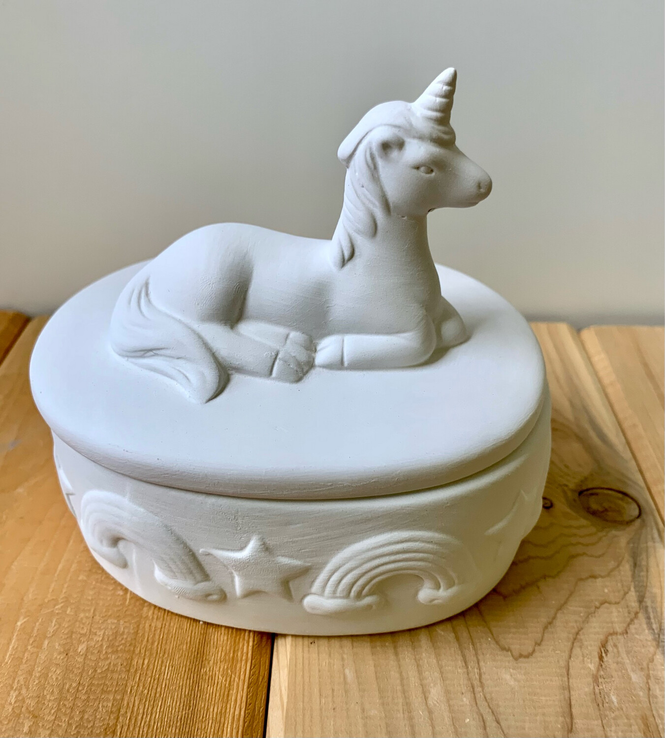 Paint Your Own Pottery - Ceramic Astra the Unicorn Box Painting Kit