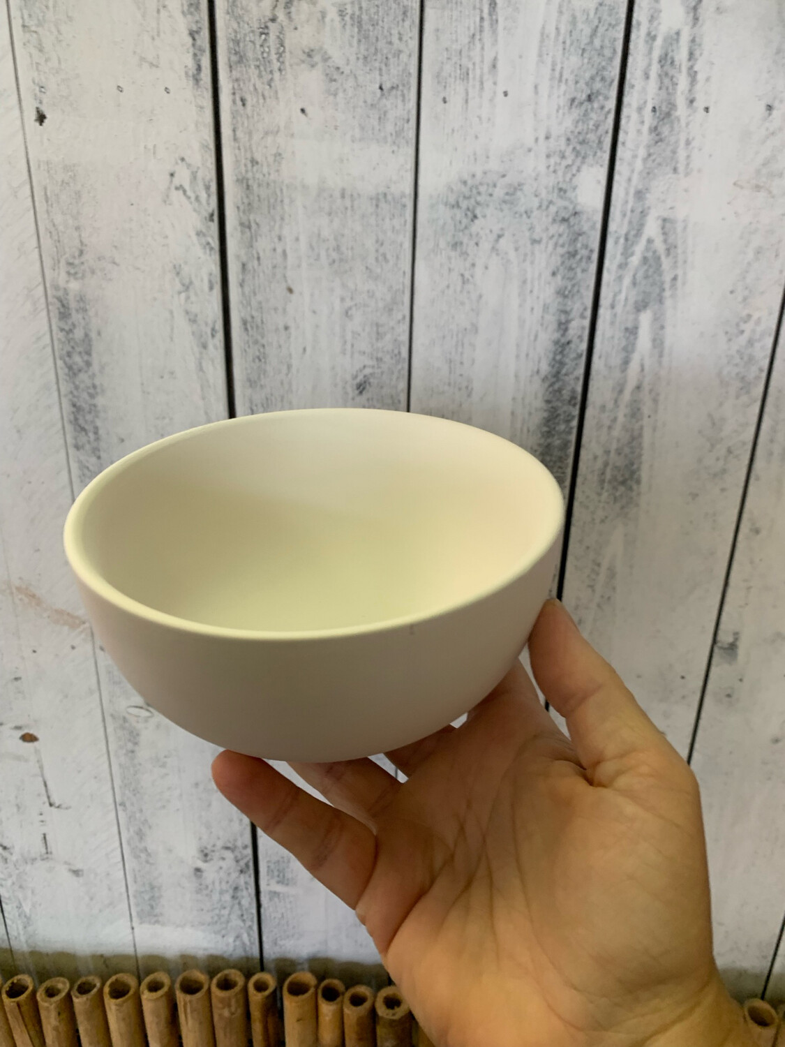 Paint Your Own Pottery - Ceramic 
 Round Rice Bowl Painting Kit