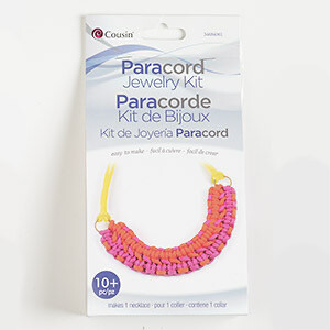 NEON - Paracord Necklace Kit - Make Your Own Necklace - DIY Jewelry Kit