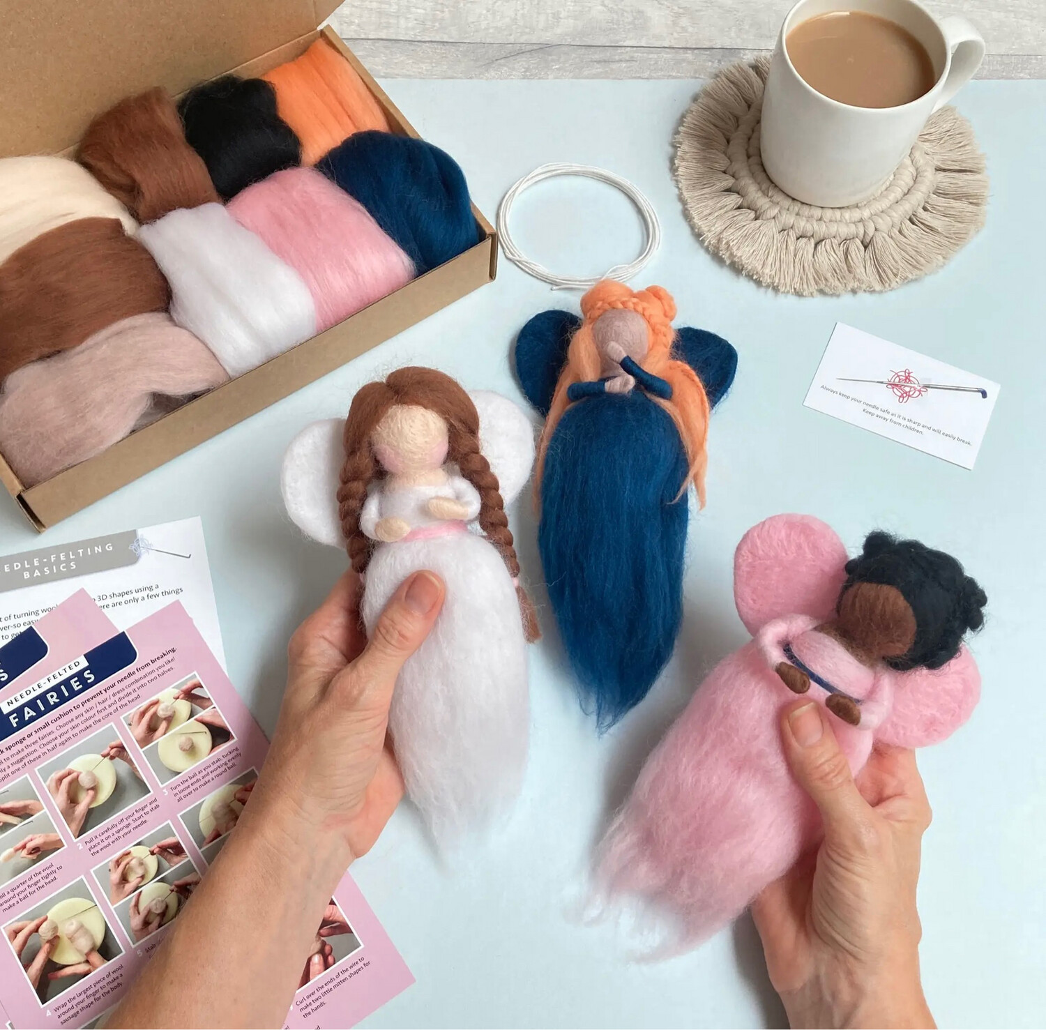 Fairy Needle Felting Craft Kit For Adults